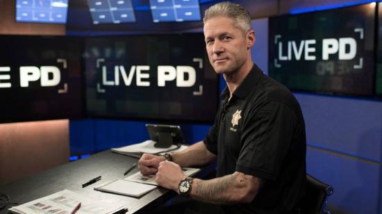 El sargento de la Policía de Tulsa Sean “Sticks” Larkin, uno de los presentadores de Live PD.