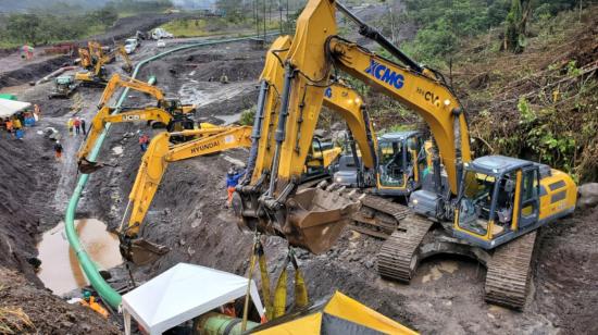 OCP terminó la construcción del baipás en el sector del río Quijos y reinició el bombeo de petróleo este 14 de junio de 2020.