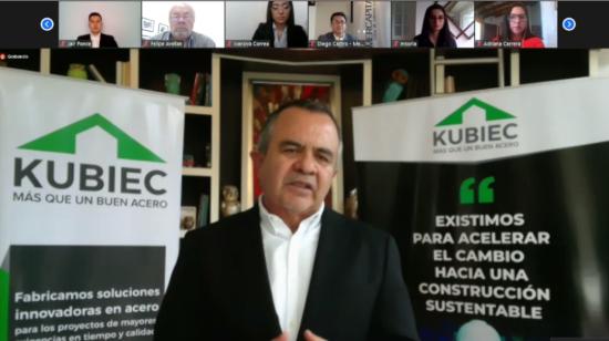 Campanazo virtual por la emisión de papel comercial de la empresa KU-BIEC, el 15 de junio de 2020. 