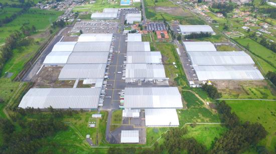 Planta de Corporación Favorita en Amaguaña, en la provincia de Pichincha. 