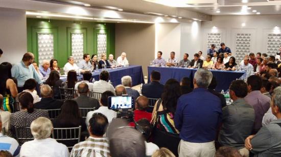 El 7 de agosto de 2019, Jaime Nebot se reunió con las autoridades locales de Machala.