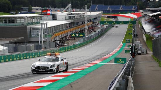 Una vista general del circuito de Spielberg, antes del Gran Premio de Austria de la F1, este jueves 2 de julio de 2020.