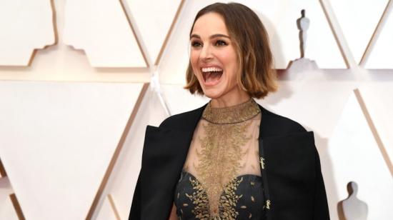 Natalie Portman, durante la entrega de los premios Academy, en Hollywood, el 9 de febrero de 2020.