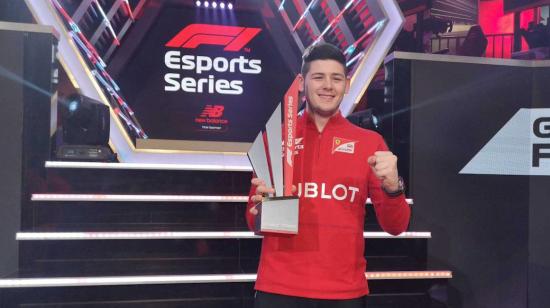 David Tonizza, de Ferrari, fue campeón de F1 Esports, en 2019.