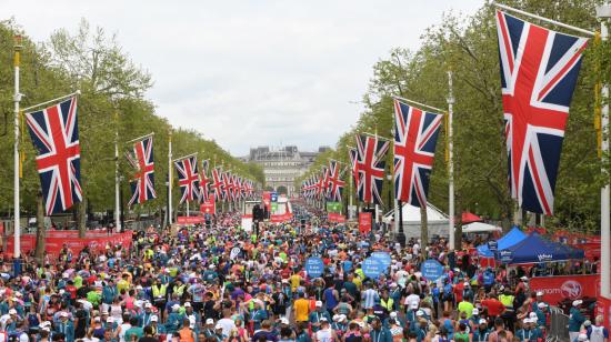 El año pasado la maratón de Londres se realizó el 28 de abril con 40.000 participantes.