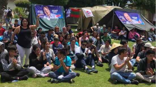 El 15 de febrero de 2020 el frente nacional de juventudes de Democracia Sí tuvo un campamento, en las afueras de Quito.