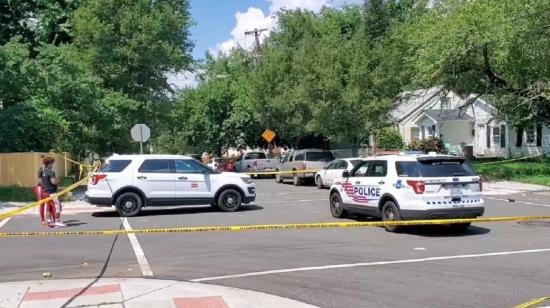 Imagen del barrio de Greenway, en Washington, donde ocurrió un nuevo tiroteo, este 9 de agosto de 2020.