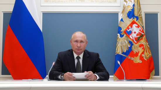 Archivo. El presidente de Rusia, Vladímir Putin, el 11 de agosto de 2020.