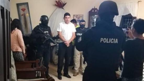 José Carlos Tuárez durante su arresto, en noviembre de 2019.