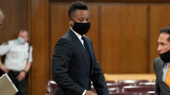 Cuba Gooding Jr. en una corte criminal del estado de Nueva York, el 13 de agosto de 2020.