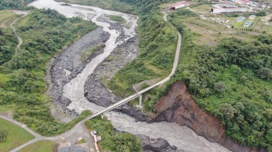 El puente Ventana 2 es una estructura que une a la comunidad de San Luis con las fincas del Alto Coca.