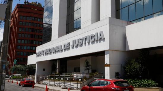 Edificio de la Corte Nacional de Justicia, en Quito, 25 de agosto de 2020.