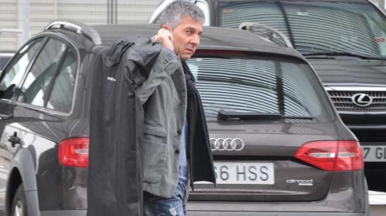 Jorge Messi en el aeropuerto de Rosario (Argentina), el martes 1 de septiembre de 2020.