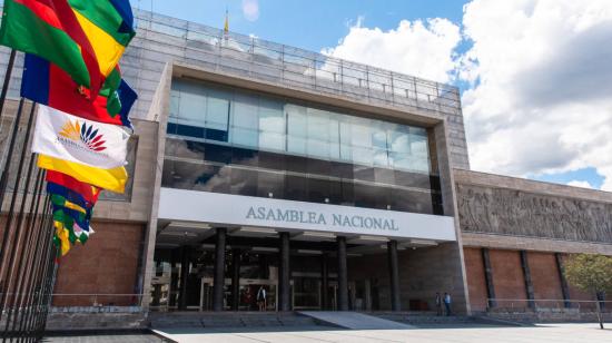 Imagen de archivo de noviembre de 2019 de la fachada de la Asamblea Nacional.