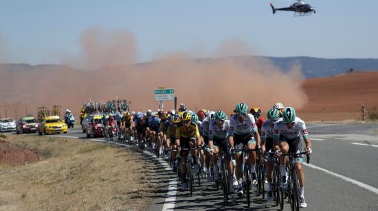 El viento fue el gran protagonista de la Etapa 7 del Tour de Francia, el viernes 4 de septiembre de 2020.