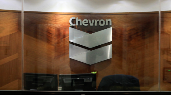 Una de las oficinas de Chevron en Caracas (Venezuela) en 2018.