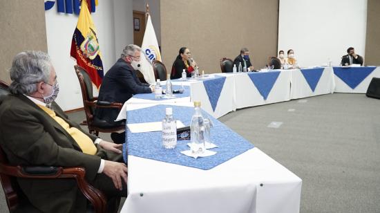 El Pleno del CNE designó a los miembros de las juntas provinciales en sesión el 17 de septiembre de 2020.