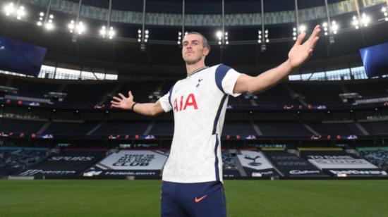 Gareth Bale es presentado como nuevo jugador del Tottenham Hotspur, el 19 de septiembre de 2020.