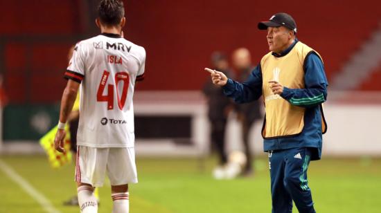 Flamengo perdió por 5 a 0 ante Independiente del Valle, por la Copa Libertadores, el 17 de septiembre de 2020.