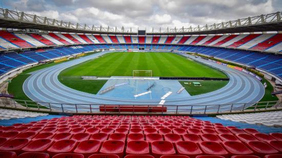 Vista panorámica del estadio Metropolitano de Barranquilla, en marzo de 2020.