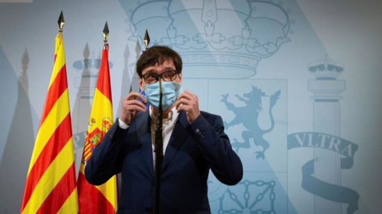 El ministro de Salud de España, Salvador Illa, el pasado 26 de septiembre de 2020.