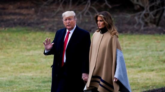 Donald Trump y su esposa Melania fueron diagnosticados positivos para Covid-19, el 2 de octubre de 2020.