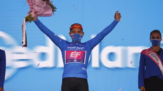 Jonathan Caicedo es el líder de la montaña en el Giro de Italia, después de la Etapa 4.