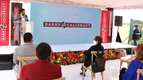 El 8 de octubre de 2020, Barry Callebaut inauguró un proyecto para la construcción de una matriz exportadora en Ecuador.