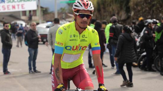 Jorge Montenegro en la séptima etapa de la Vuelta al Ecuador 2019.