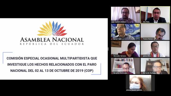 La Comisión de Fiscalización sesionó virtualmente este 23 de octubre de 2020.