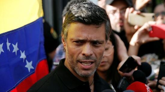 Leopoldo López salió de Venezuela el viernes, 23 de octubre de 2020.