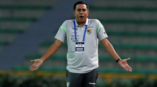 César Farías, entrenador de la selección de Bolivia.