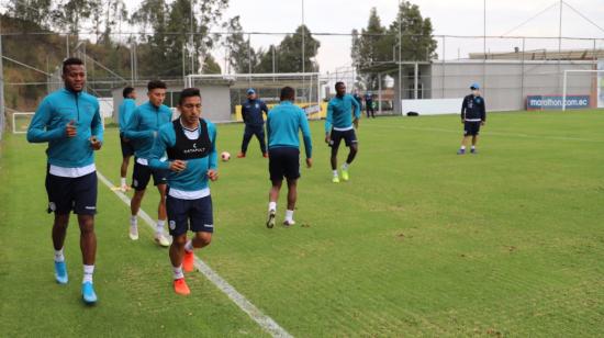 Los seleccionados ecuatorianos entrenaron este lunes 9 de noviembre de 2020, en la Casa de la Selección.