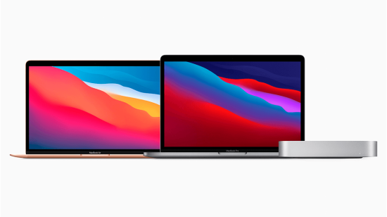 Productos Apple: MacBook Pro, Air y mini, lanzados el 10 de noviembre de 2020. 