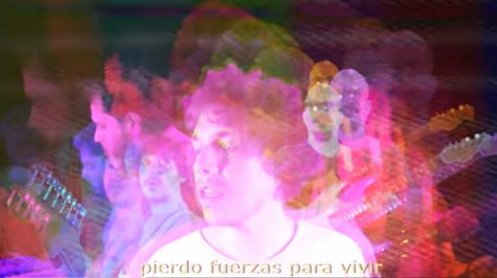 Fotograma del video "Caminos Extraños", de la banda guayaquileña Cometa Sucre.