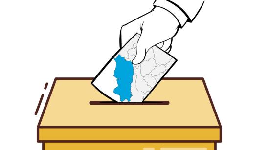 Ilustración sobre las elecciones 2021 en la provincia de Manabí.