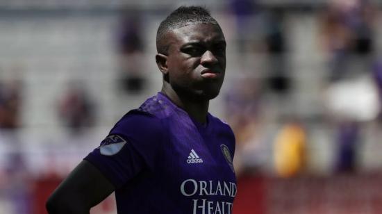 Jhegson Méndez durante uno de los partidos del Orlando City, en la MLS.