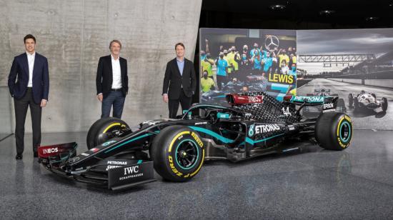 El Ineos ahora es propietario de una tercera parte del equipo Mercedes de F1.