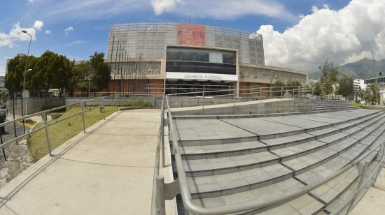 Fachada de la Asamblea Nacional.