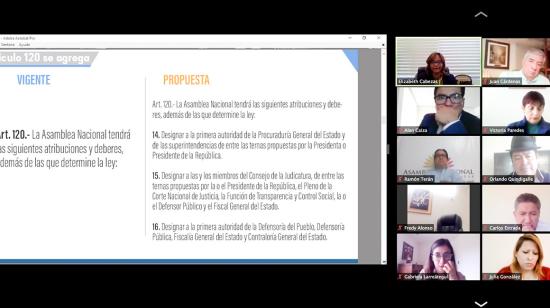 La Asamblea Nacional aprobó en segundo debate la enmienda constitucional el 14 de enero de 2020.