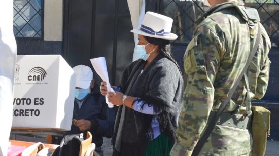 Los cuencanos votaron el 7 de febrero de 2021 en una consulta popular sobre la actividad minera. 