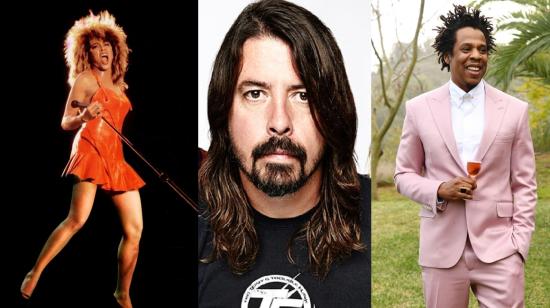 Tina Turner, Foo Fighters y Jay-Z ingresaron este año al Rock and Roll Hall of Fame.