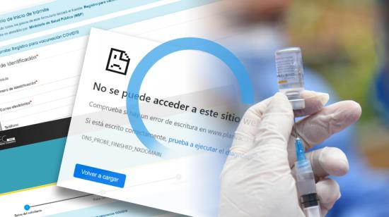 La página web del Plan Vacunarse ha presentado fallas desde su lanzamineto.