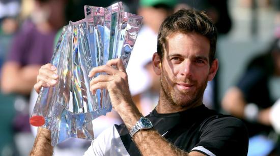 Juan Martín Del Potro se coronó campeón por primera vez de un  Masters 1000 en Indian Wells, venciendo a Roger Federer en 2018.