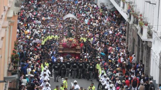 Procesión del Jesús del Gran Poder, el 30 de marzo de 2018.