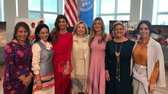 El 26 de septiembre de 2018, las primeras damas de la región se reunieron en Estados Unidos, durante la Asamblea General de la ONU.