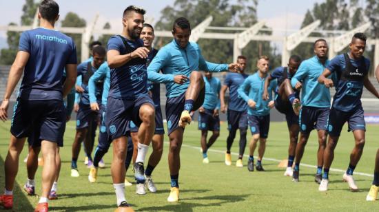 La selección ecuatoriana cumplió un microciclo de entrenamiento en la Casa de la Selección, previo al partido amistoso ante Bolivia. 