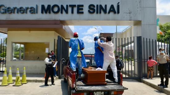 Foto referencial del hospital de Monte Sinaí, el 6 de abril de 2020. 