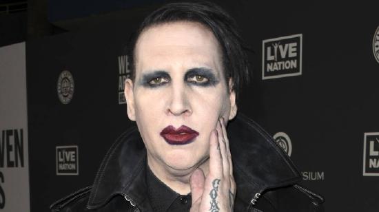 El músico Marilyn Manson, en enero de 2020.