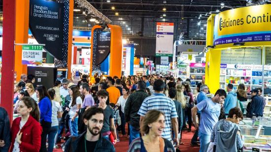 Imagen de una de las recientes ediciones de la Feria Internacional del Libro de Buenos Aires.